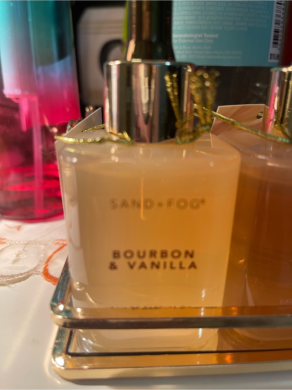 Sand & Fog Bourbon & Vanilla Body Oil - Cream